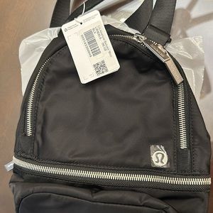 New Lululemon Black Backpack City Adventurer Backpack crossbody too 
Micro 3L